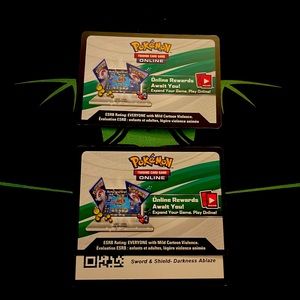 Darkness Ablaze Code Cards!!